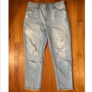 Abercrombie Annie High Rise Girlfriend Jeans